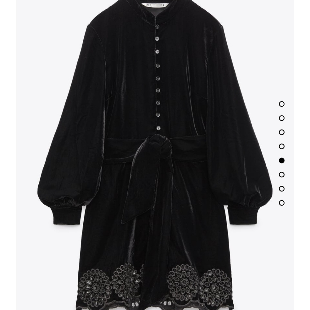 Zara dress Velvet - Picture 3 of 7